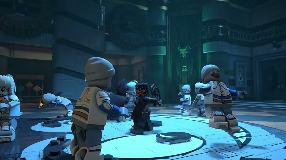 League of Shadows assassins, the Chapter 6 finale faction tied to Talia al Ghul in LEGO Batman: Legacy of the Dark Knight