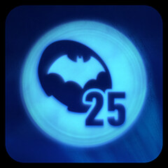 The idea was to be a symbol — official trophy icon for LEGO Batman: Legacy of the Dark Knight trophies (Bronze)