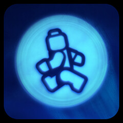 Hopefully, because he's busy — official trophy icon for LEGO Batman: Legacy of the Dark Knight trophies (Gold)