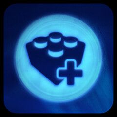 Does it come in black — official trophy icon for LEGO Batman: Legacy of the Dark Knight trophies (Bronze)